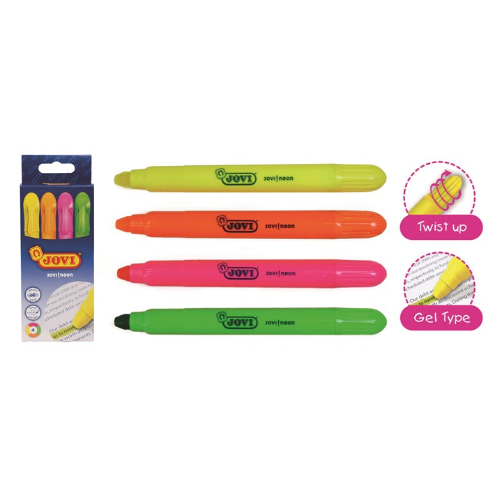 Gél filctoll készlet JOVI 4db (4)