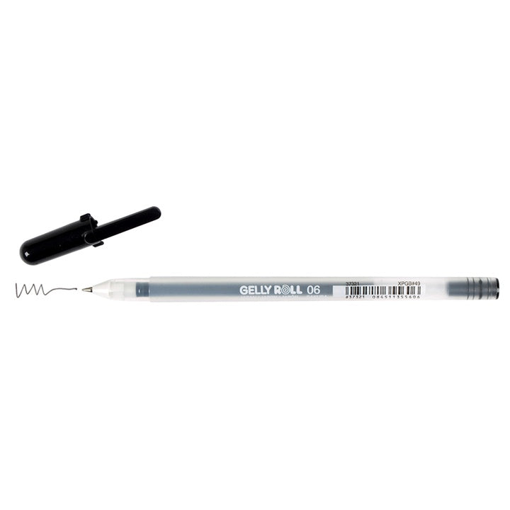 Gél toll Sakura Gelly Roll fekete 06