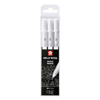 Sakura Gelly Roll bright white zselés tollak - 3 db | különböző változatok