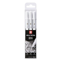 Sakura Gelly Roll bright white zselés tollak - 3 db | különböző változatok