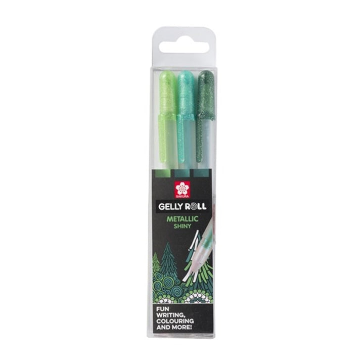 Sakura Gelly Roll METALLIC zselés tollak - 3 db | különböző készletek