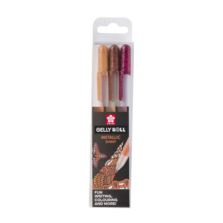 Sakura Gelly Roll METALLIC zselés tollak - 3 db | különböző készletek
