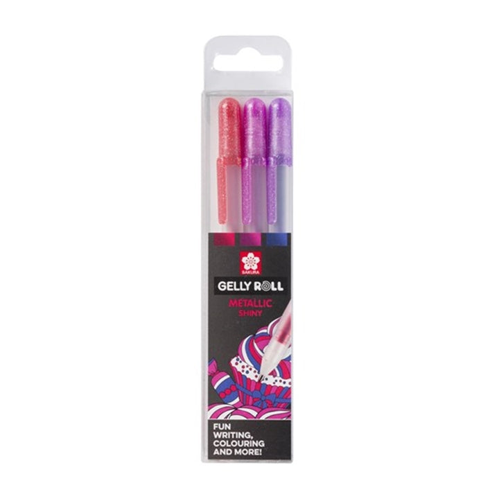 Sakura Gelly Roll METALLIC zselés tollak - 3 db | különböző készletek
