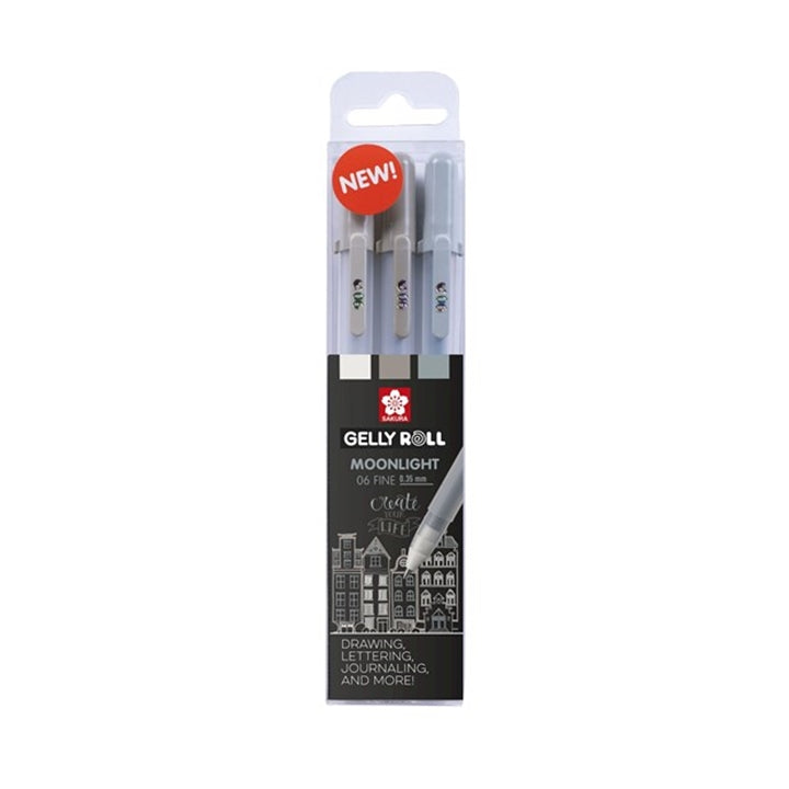 Sakura Gelly Roll MOONLIGHT zselés tollak - 3 db – urban