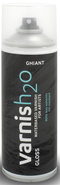 GHIANT H2O  Fedő lakkspray. fényes - 400ml