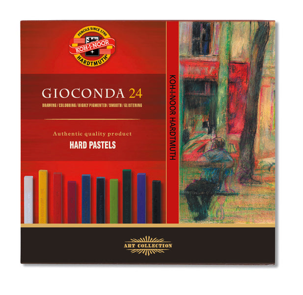 GIOCONDA kemény olajpasztel / 24 darabos szett