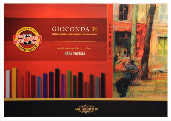 GIOCONDA kemény olajpasztel / 36 darabos szett