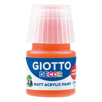 Giotto Decor matt akrilfesték 25 ml – narancssárga