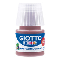 Giotto Decor matt akrilfesték 25 ml – természetes umbra