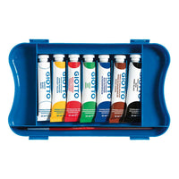 GIOTTO Extra Fine tubusos tempera készlet ecsettel