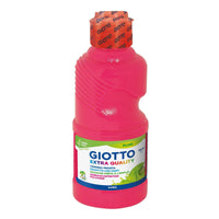 GIOTTO Extra Quality Fluo fluoreszkáló tempera 250 ml – rózsaszín