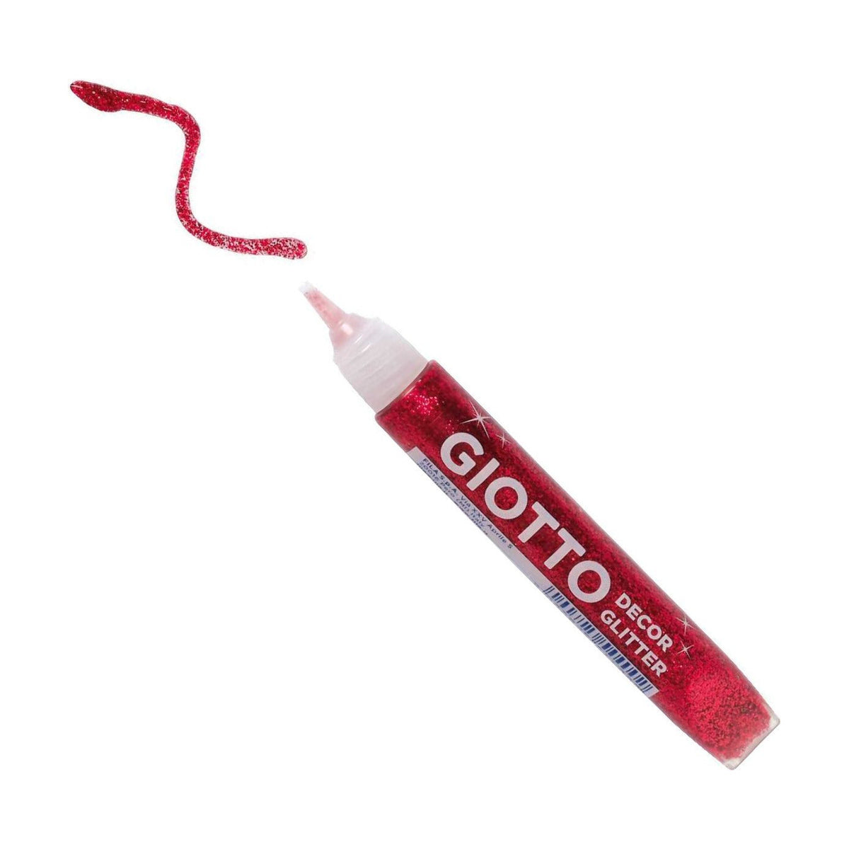 GIOTTO Glitter Glue csillámos ragasztó - drágakő színek 5 x 10 g