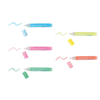 GIOTTO Glitter Glue neon csillámos ragasztó 5 x 10 g