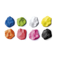 GIOTTO Patplume gyurma neon színek 8 x 33 g