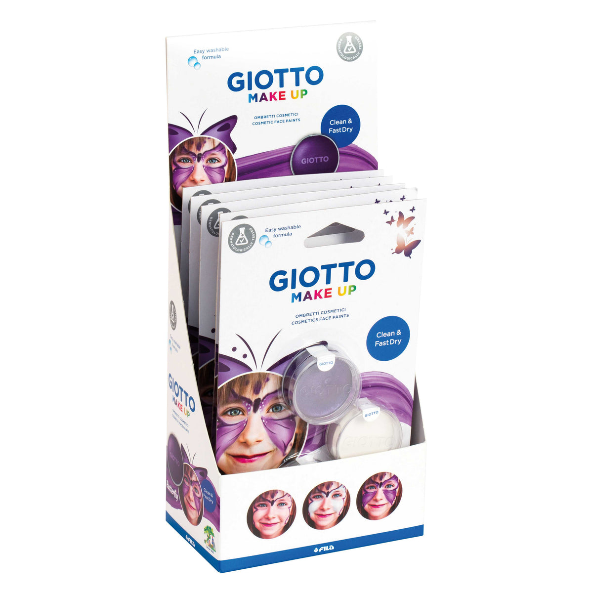 Giotto Pillangó arcfesték készlet 3 x 5 ml