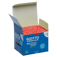 GIOTTO Robercolor pormentes kréta 100 db – piros