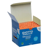GIOTTO Robercolor pormentes kréta 100 db – narancssárga