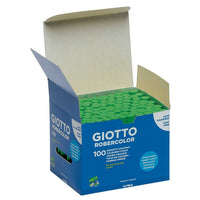 GIOTTO Robercolor pormentes kréta 100 db – zöld