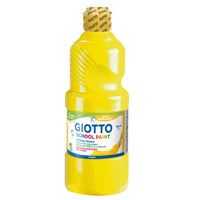 GIOTTO School Paint lemosható temperafesték 500 ml – sárga