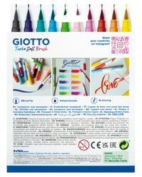 GIOTTO Turbo Soft Brush ecsetfilc készlet - 10 db
