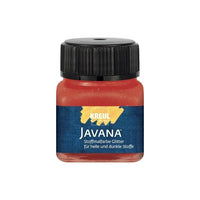 Javana Glitter textilfesték 20ml – Rubinvörös
