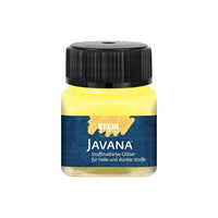 Javana Glitter textilfesték 20ml – napsárga