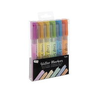 Glitter marker készlet 6 db (1)