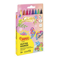 Glitter marker készlet JOVI 8 db (1)