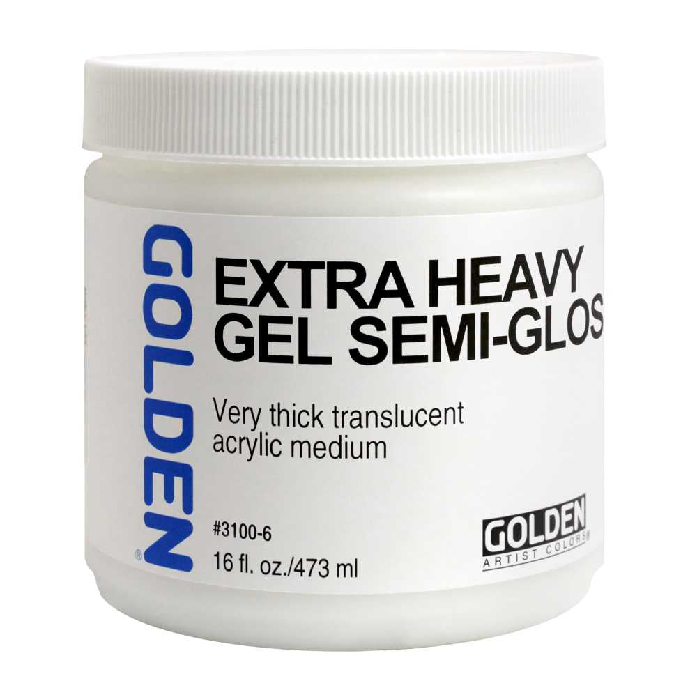 GOLDEN Extra Heavy Gel Semi-Gloss extra sűrű selyemfényű akril gél