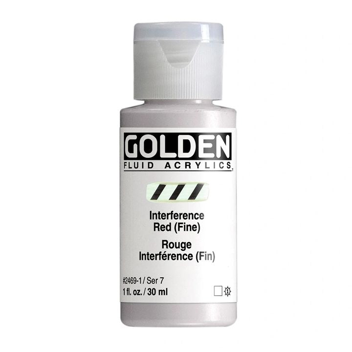 GOLDEN Fluid Interferencia akrilfesték 30 ml
