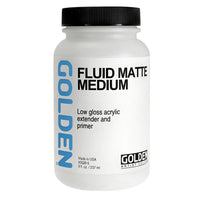 GOLDEN Fluid Matte Medium folyékony matt akril médium