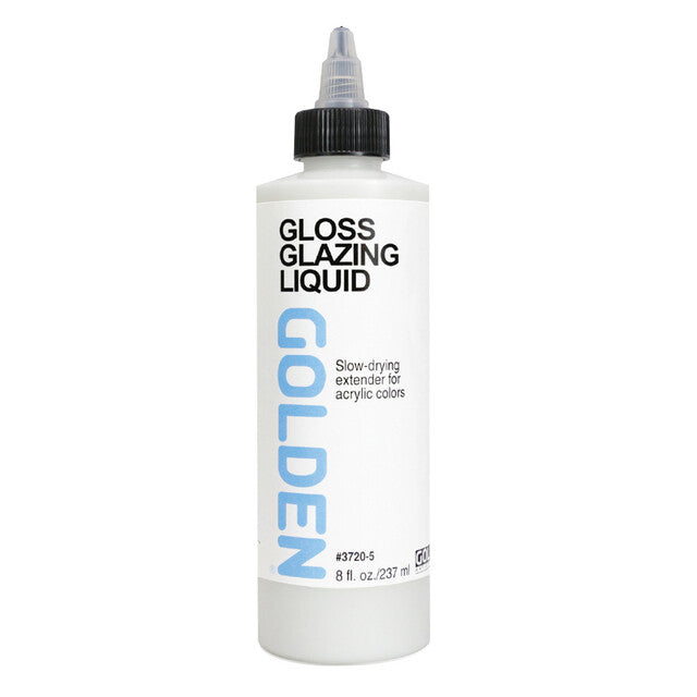 GOLDEN Gloss Glazing Liquid folyékony fényes médium akril lazúrokhoz