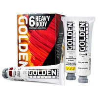 GOLDEN Heavy Body akrilfesték készlet Essentials 6 x 59 ml