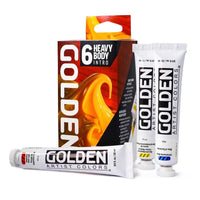 GOLDEN Heavy Body Intro akrilfesték készlet 6 x 22 ml