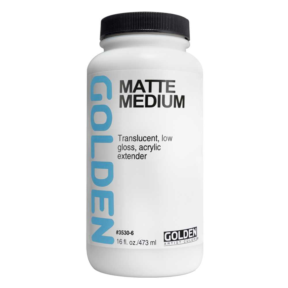 GOLDEN Matte Medium folyékony matt akril médium