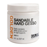 GOLDEN Sandable Hard Gesso fehér csiszolható akril gesso