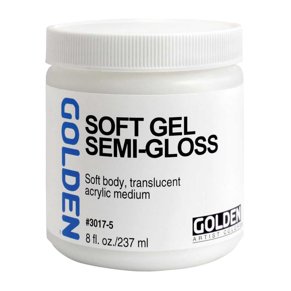 GOLDEN Soft Gel Semi-Gloss selyemfényű akril gél