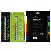Gouache festékkészlet Phoenix, 12–24 × 12 ml