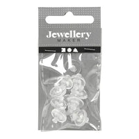 Gumi fülbevaló hátlapok 10mm - 10 pár (1)