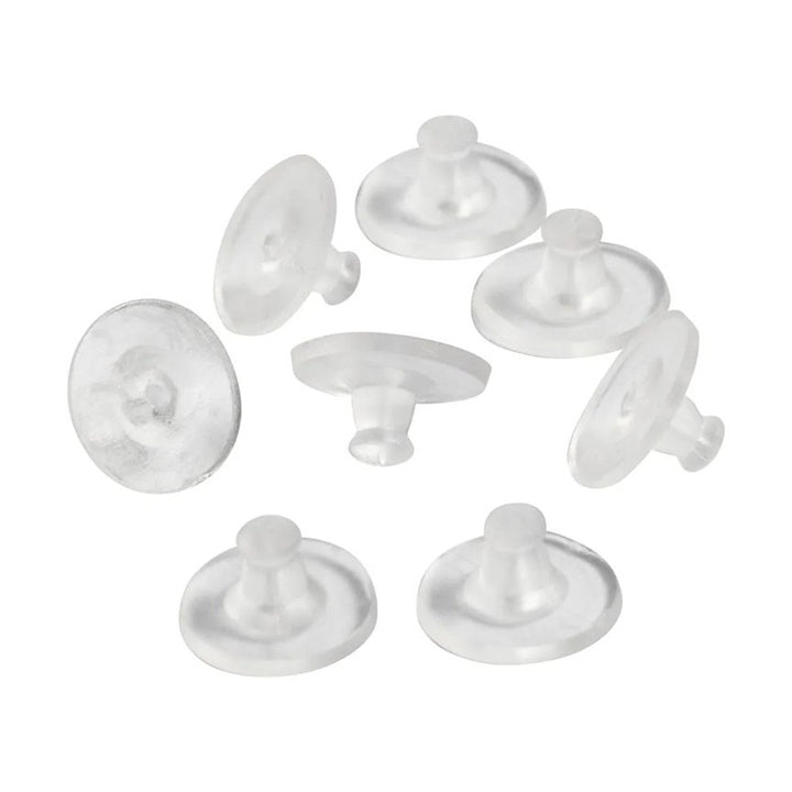 Gumi fülbevaló hátlapok 10mm - 10 pár (2)