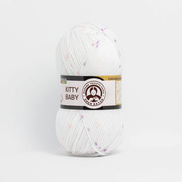 Gyapjú gyerekeknek Madame Tricote Paris Kitty Baby 100 g (12)
