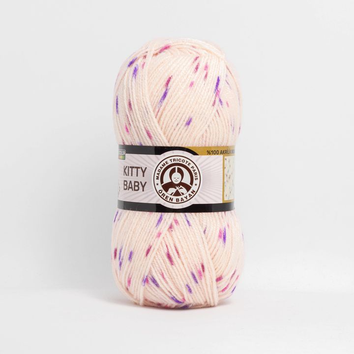 Gyapjú gyerekeknek Madame Tricote Paris Kitty Baby 100 g (4)
