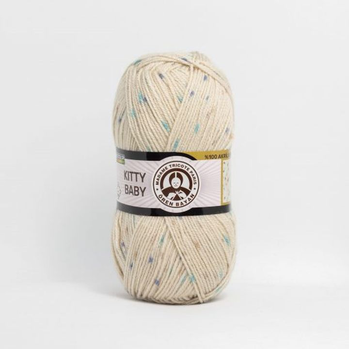 Gyapjú gyerekeknek Madame Tricote Paris Kitty Baby 100 g (5)