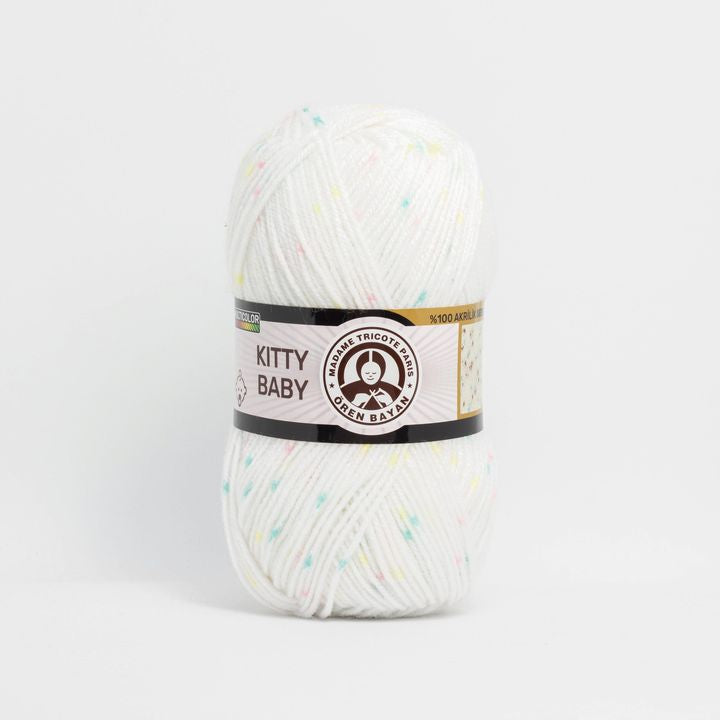 Gyapjú gyerekeknek Madame Tricote Paris Kitty Baby 100 g (6)