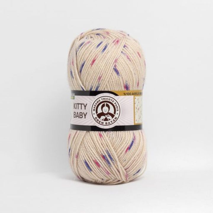 Gyapjú gyerekeknek Madame Tricote Paris Kitty Baby 100 g (7)