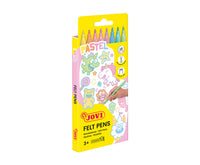 Gyerek filctoll JOVI kimosható pasztell 3 mm / 8 db-os készlet
