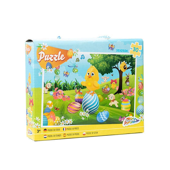 Gyermek húsvéti puzzle - Csibe