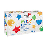 Gyermek művészi festék készlet MUCKI 6 x 80 ml