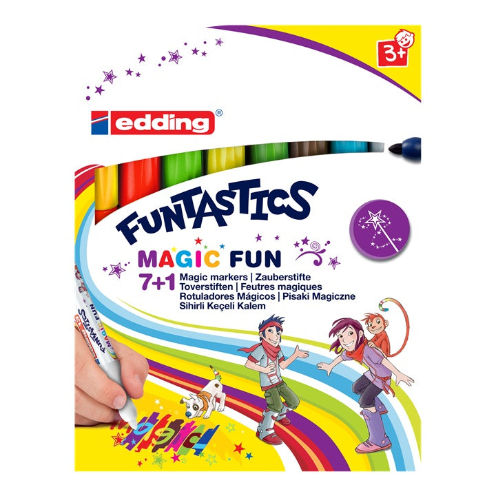 Gyermekeknek szánt jelölőkészlet EDDING FUNTASTICS MAGIC FUN (1)