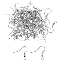 Fülbevalóhorog, 100 db – Ezüst